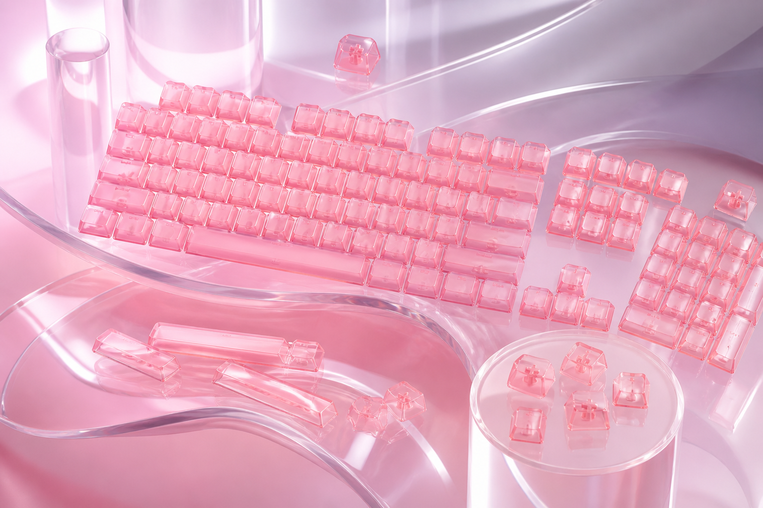 JELLY KEYCAPS SETLERİ