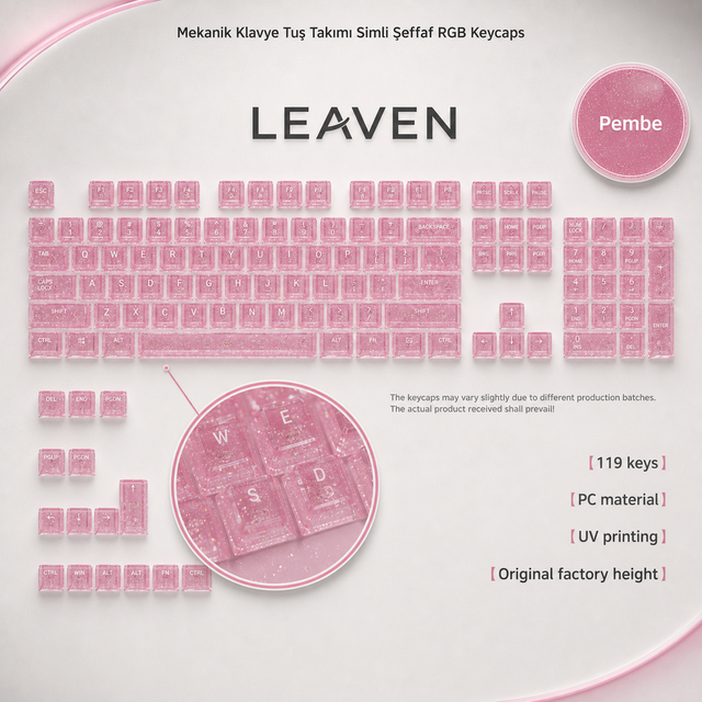 KARBON FİBER KEYCAPS SETLERİ