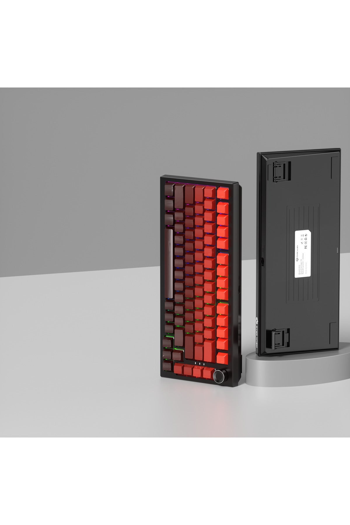 MEKANİK KLAVYE KEYCAP SETİ MAVİ-BEYAZ KADEMELİ 136 TUŞLU KEYCAP - Kırmızı - Siyah ürün görseli 6