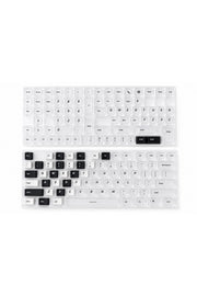 MEKANİK KLAVYE KEYCAP - RGB 118 TUŞLU ŞEFFAF TUŞ TAKIMI - Beyaz ürün görseli 1
