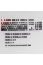 Klavye Keycaps 163 Tuşlu Şeffaf Tuş Takımı - Siyah ürün görseli 1