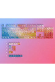 Nebula bulutu Keycaps Renkli Sisli Mekanik RGB Klavye Tuş Takımı - Çok Renkli ürün görseli 1