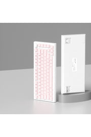 Folding Shadow 132 Tuş Işık Geçirgen RGB Uyumlu PBT Tuş Takım Seti - Pembe ürün görseli 4