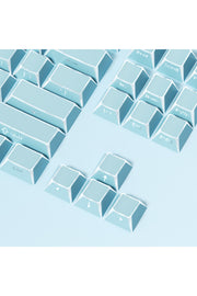Folding Shadow 132 Tuş Işık Geçirgen RGB Uyumlu PBT Tuş Takım Seti - Mavi ürün görseli 3