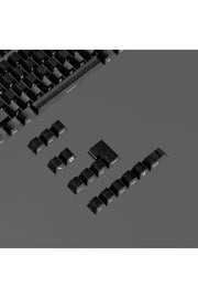 Mekanik Klavye Tuş Takımı Simli Şeffaf RGB Keycaps - Siyah ürün görseli 6