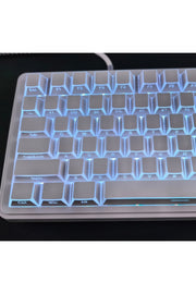 Folding Shadow 132 Tuş Işık Geçirgen RGB Uyumlu PBT Tuş Takım Seti - Beyaz (8643shadow) ürün görseli 4