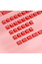 Klavye Keycaps 163 Tuşlu Şeffaf Tuş Takımı - Kırmızı (2131) ürün görseli 4