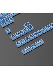 KLAVYE KEYCAPS -136 TUŞLU KIRMIZI, YARI ŞEFFAF IŞIK GEÇİREN TUŞ TAKIMI - Mavi ürün görseli 2