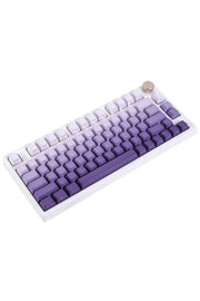 MEKANİK KLAVYE KEYCAP SETİ MAVİ-BEYAZ KADEMELİ 136 TUŞLU KEYCAP - Mor - Beyaz ürün görseli 2