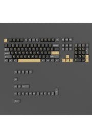 MEKANİK KLAVE- PBT ÇİFT BASKI KEYCAP SETİ GRİ SİYAH- KREM 128 TUŞLU KEYCAP - Gri - Siyah - Krem ürün görseli 4