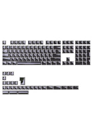 Mekanik Klavye Crystal Jelly Keycap -136 Tuşlu Yarı Saydam Oem RGB Tuş Takımı - Siyah ürün görseli 2