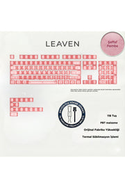 MEKANİK KLAVYE KEYCAP - RGB 118 TUŞLU ŞEFFAF TUŞ TAKIMI - Şeffaf Pembe ürün görseli 1