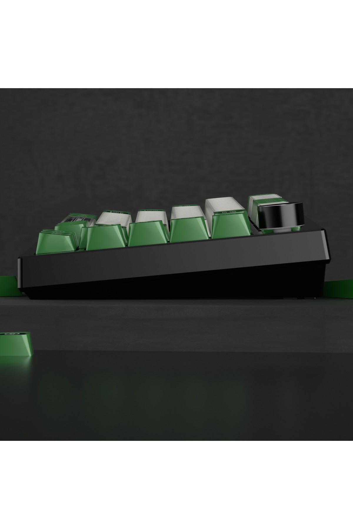 MEKANİK KLAVYE KEYCAP -136 TUŞLU YEŞİL-BEYAZ OPAL TUŞ TAKIMI - Yeşil - Beyaz ürün görseli 5