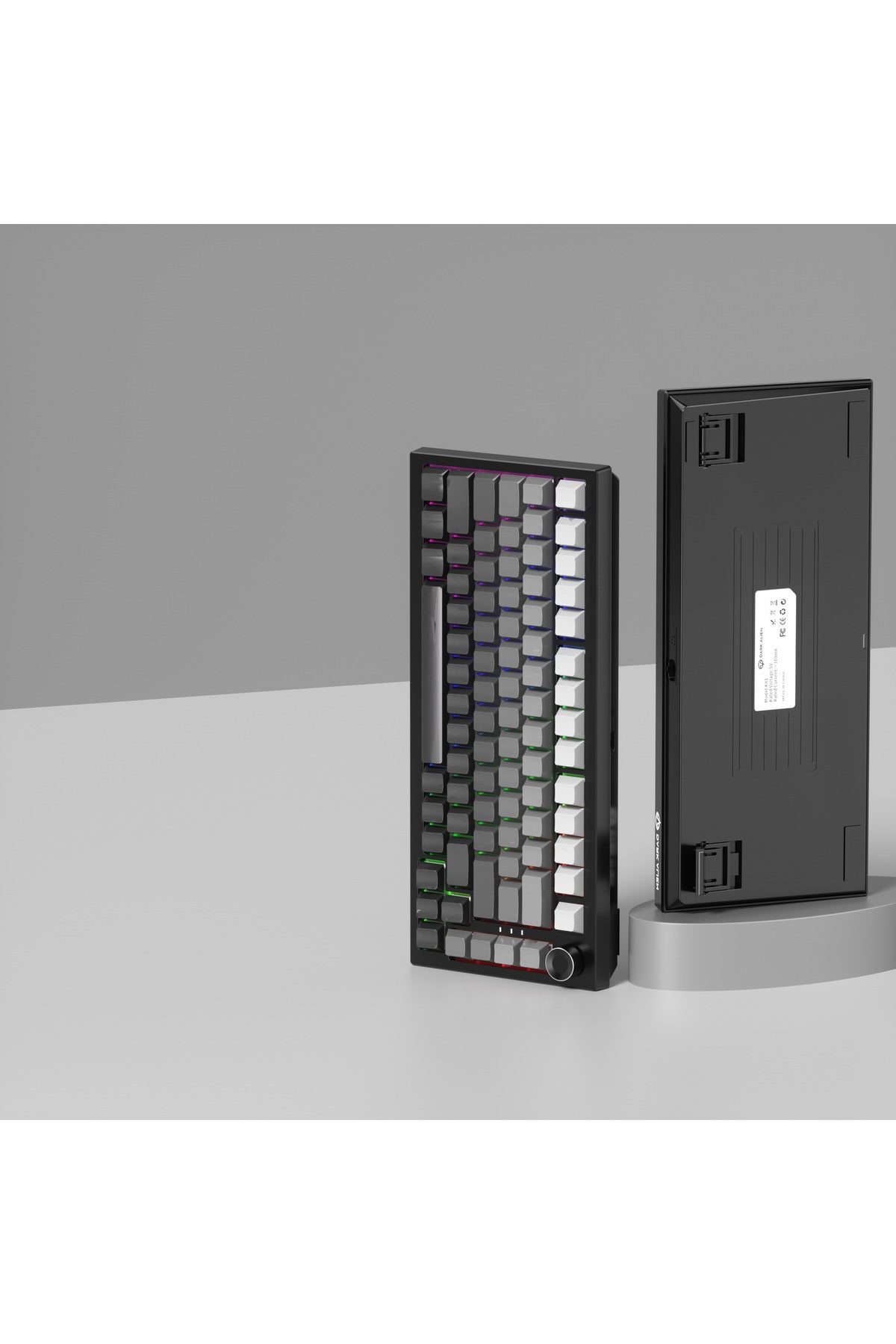 MEKANİK KLAVYE KEYCAP SETİ MAVİ-BEYAZ KADEMELİ 136 TUŞLU KEYCAP - Siyah - Beyaz ürün görseli 6