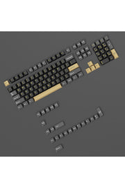MEKANİK KLAVE- PBT ÇİFT BASKI KEYCAP SETİ GRİ SİYAH- KREM 128 TUŞLU KEYCAP - Gri - Siyah - Krem ürün görseli 3
