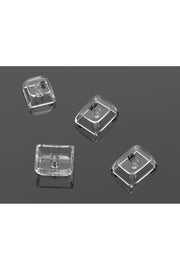 MEKANİK KLAVYE KEYCAP - RGB 118 TUŞLU ŞEFFAF TUŞ TAKIMI - Şeffaf Beyaz ürün görseli 2