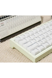 MEKANİK KLAVYE CRYSTAL JELLY KEYCAPS -136 TUŞLU KRİSTAL Jelly YARI SAYDAM OEM PROFİL PEMBE TUŞ TAKIMI - Beyaz ürün görseli 5