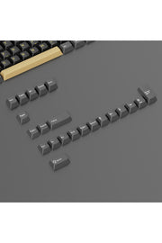 MEKANİK KLAVE- PBT ÇİFT BASKI KEYCAP SETİ GRİ SİYAH- KREM 128 TUŞLU KEYCAP - Gri - Siyah - Krem ürün görseli 5